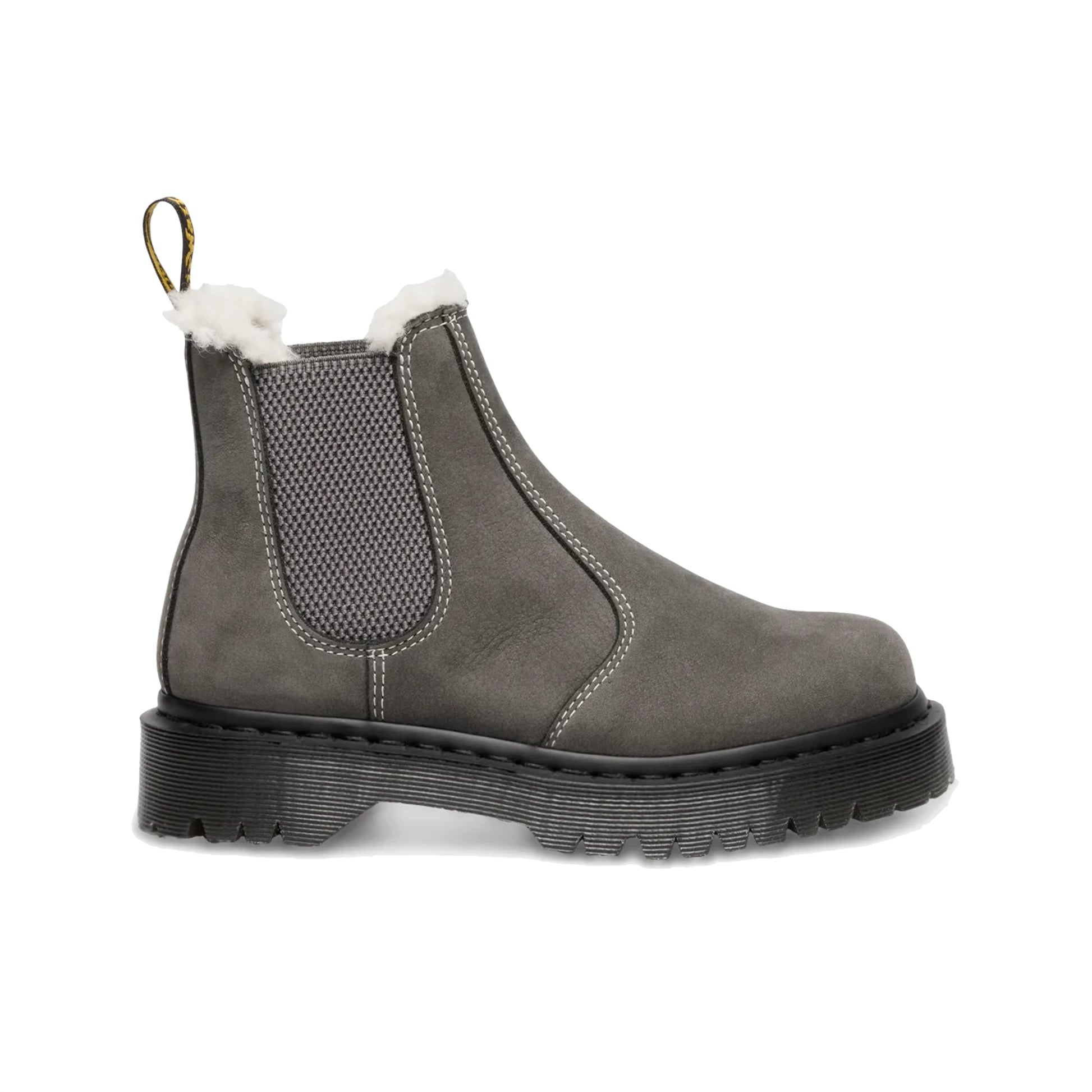 Dr. Martens 2976 Bex Fl Gunmetal Milled Nubuck Wp 41420020
