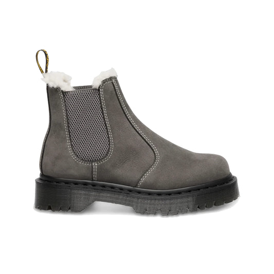 Dr. Martens 2976 Bex Fl Gunmetal Milled Nubuck Wp 41420020