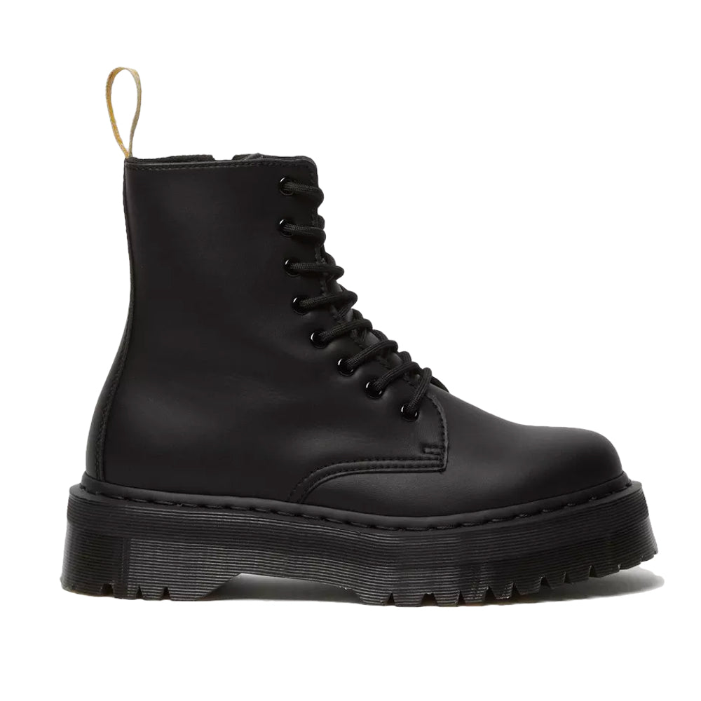 Dr. Martens Vegan Jadon II Mono Black Felix Rub Off Platform 25310001