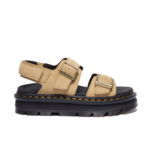Dr. Martens Zebzag Sandal Savannah Tan Eh Suede 42689200