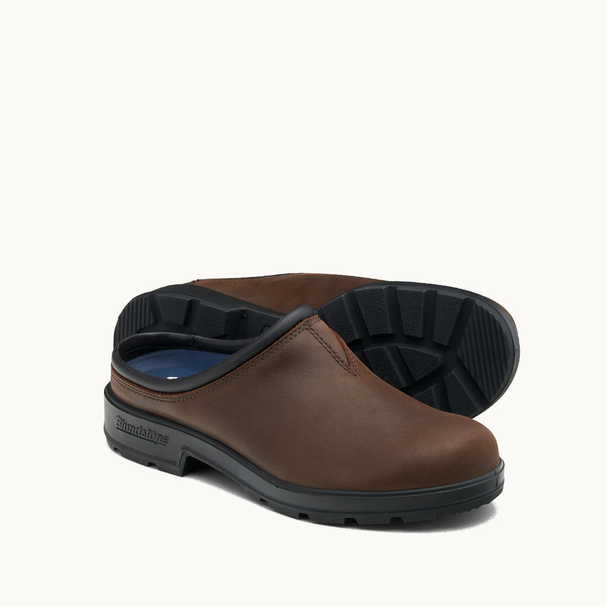 Blundstone 2421 Antique Brown Slip-on Clogs