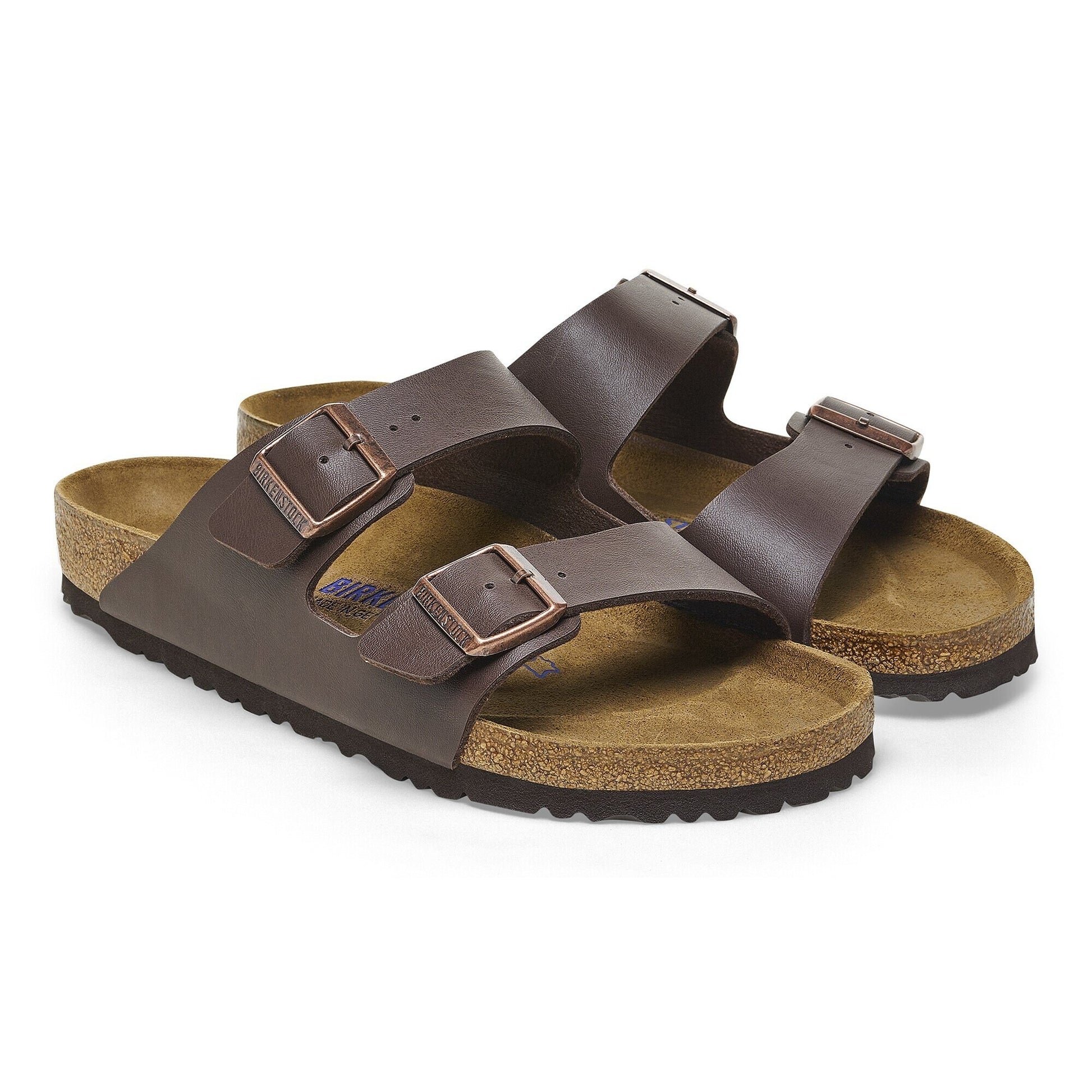 Birkenstock Arizona Soft Footbed Birko-Flor Dark Brown 451161
