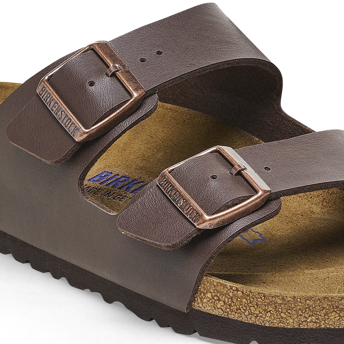 Birkenstock Arizona Soft Footbed Birko-Flor Dark Brown 451161