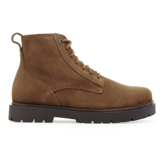 Birkenstock Men Highwood Lace Mid Suede Leather Dark Tea 1030965