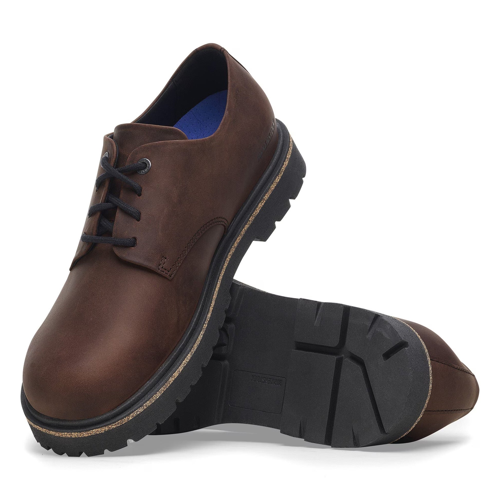 Birkenstock Men Highwood Lace Low Oiled Leather Habana 1028093