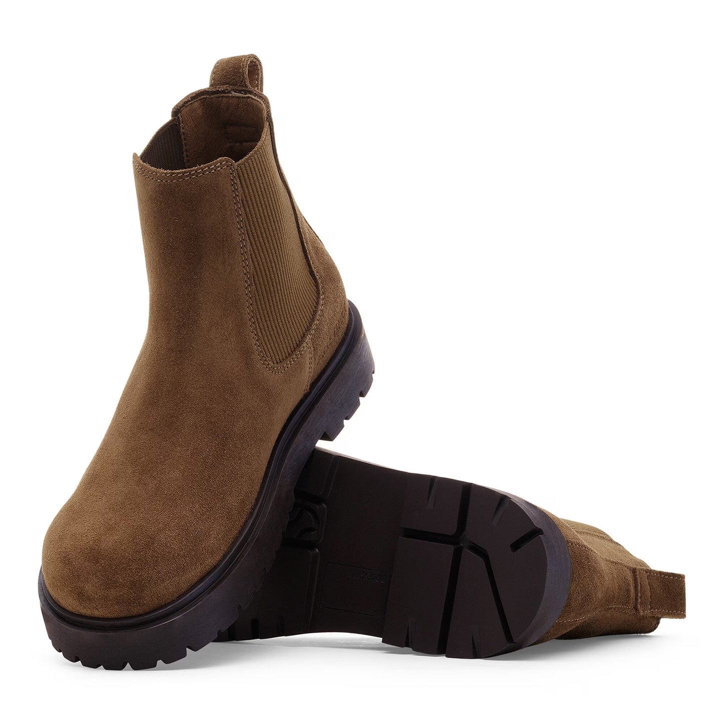 Birkenstock Men Highwood Slip On Suede Leather Dark Tea 1030115