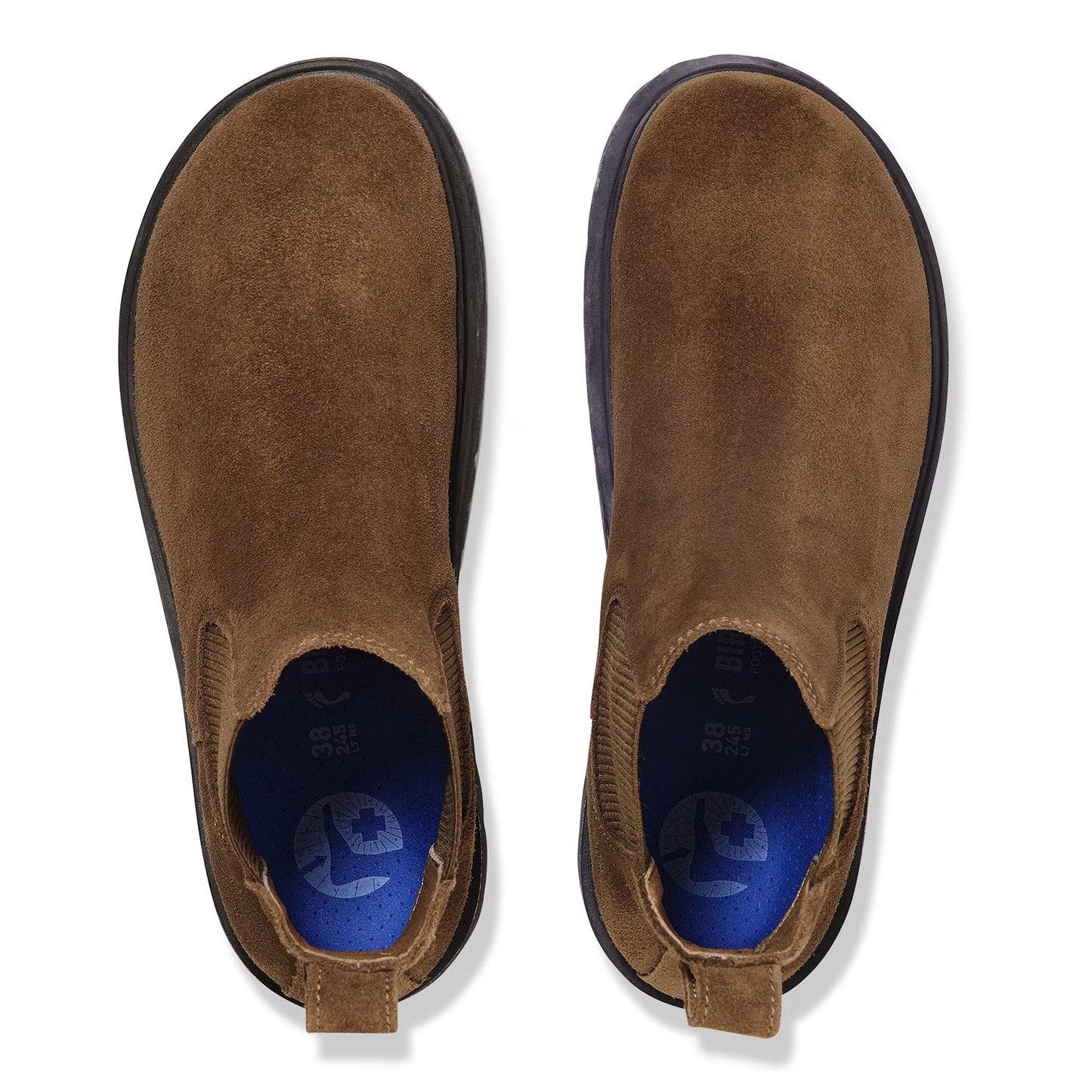 Birkenstock Men Highwood Slip On Suede Leather Dark Tea 1030115