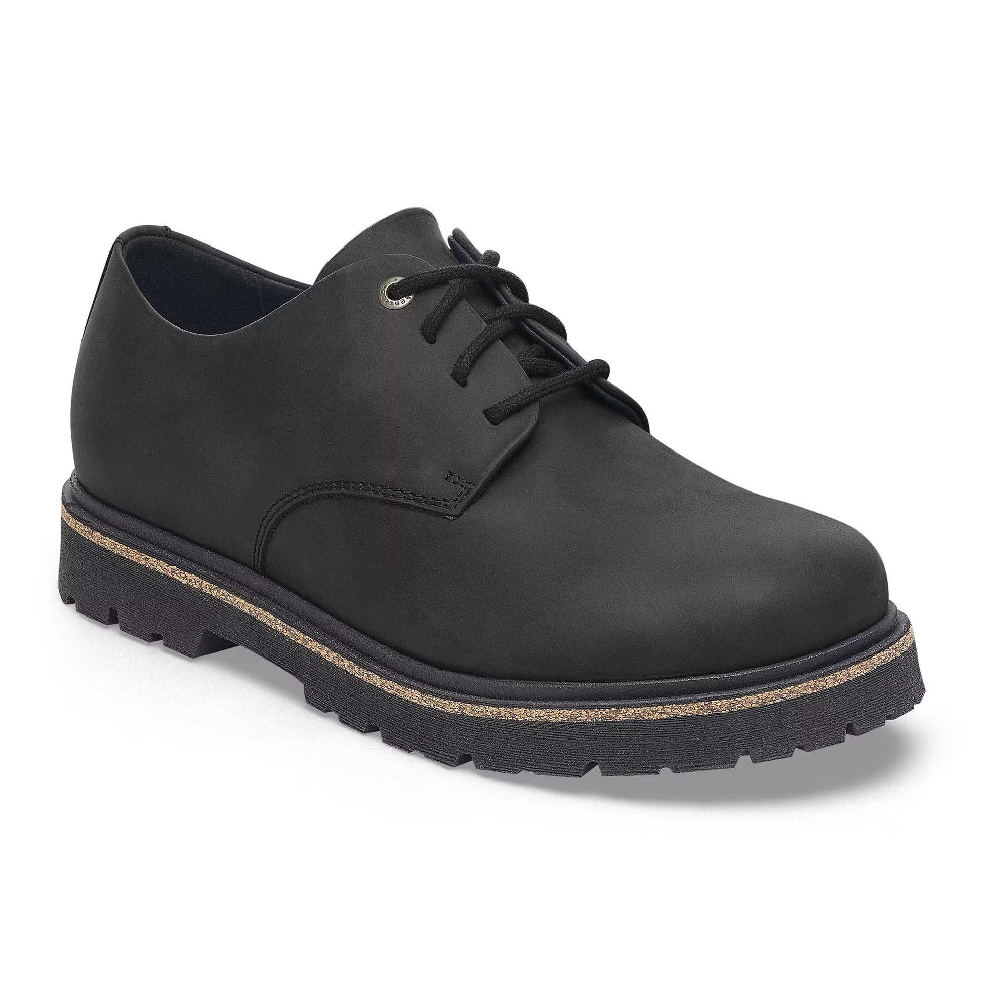 Birkenstock Men Highwood Lace Low Oiled Leather Black 1028173