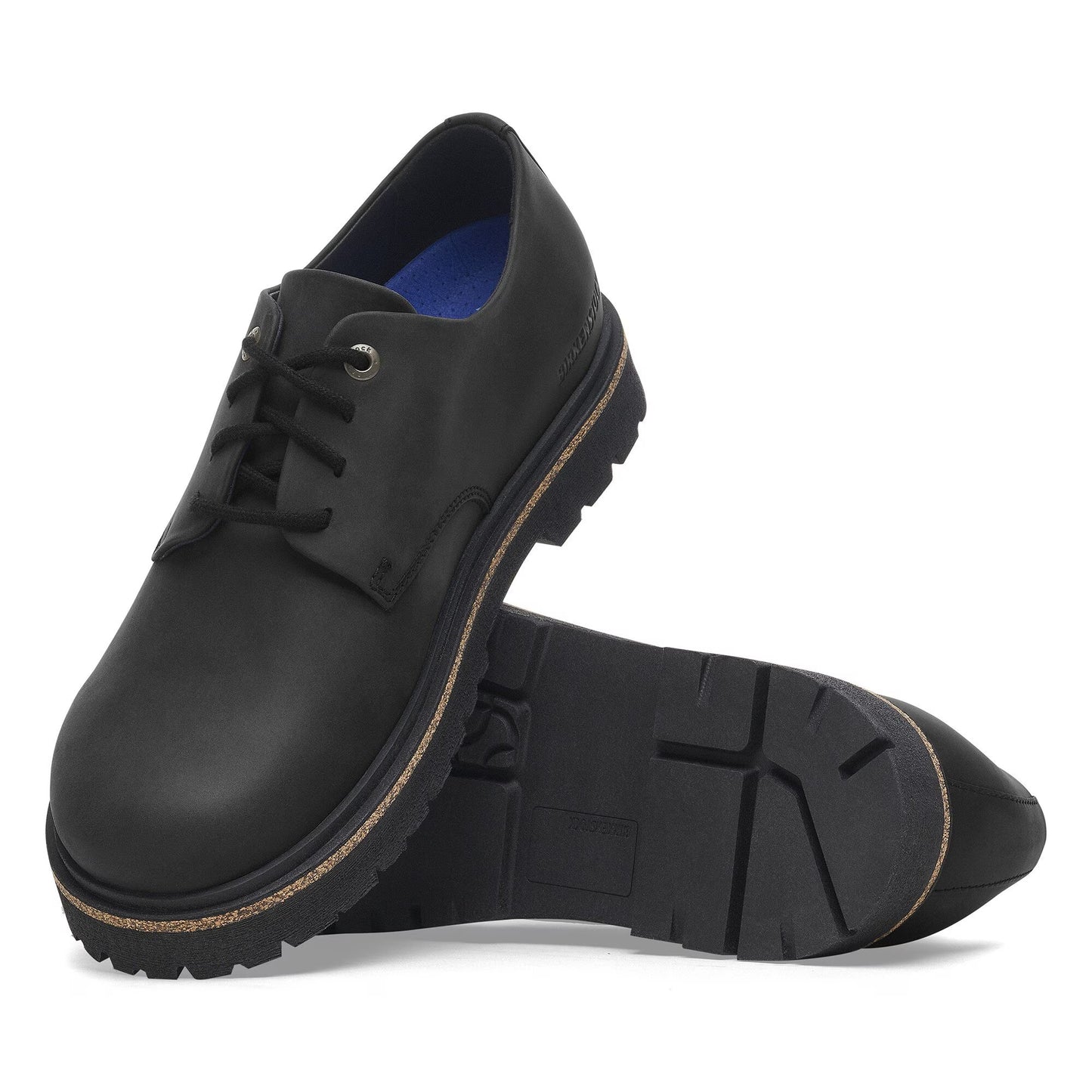 Birkenstock Men Highwood Lace Low Oiled Leather Black 1028173