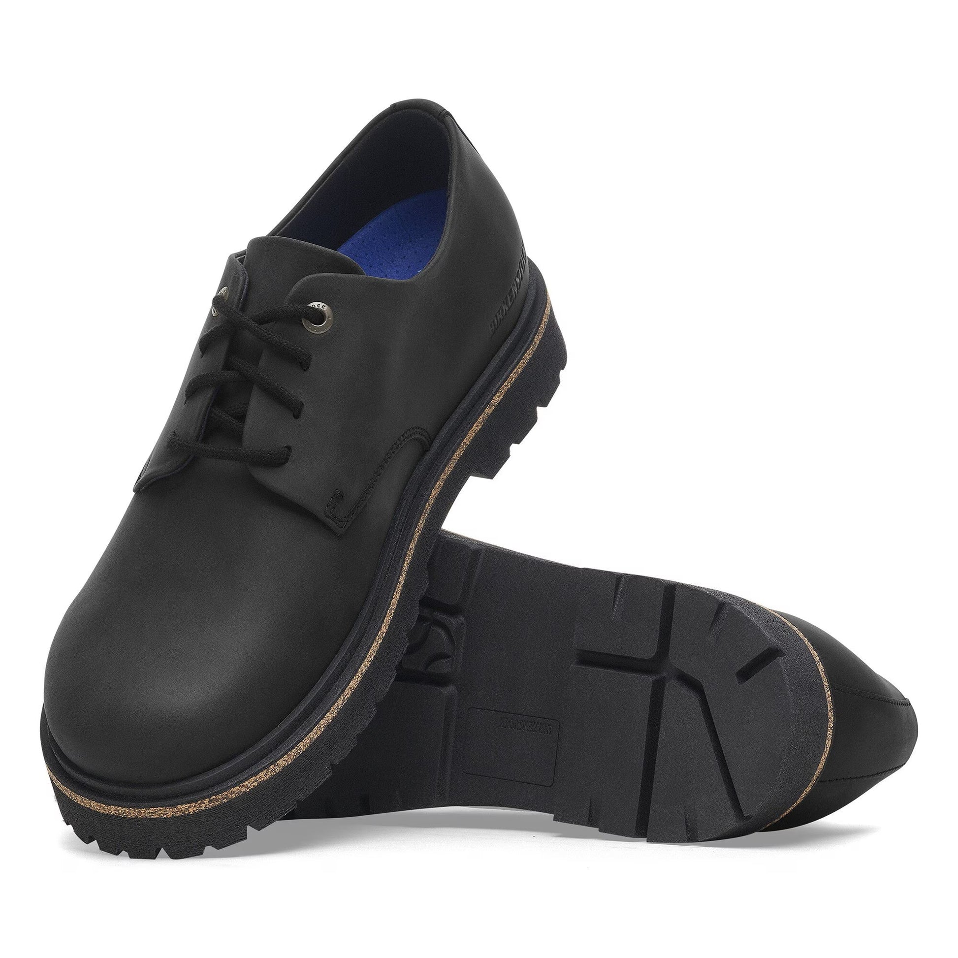 Birkenstock Men Highwood Lace Low Oiled Leather Black 1028173