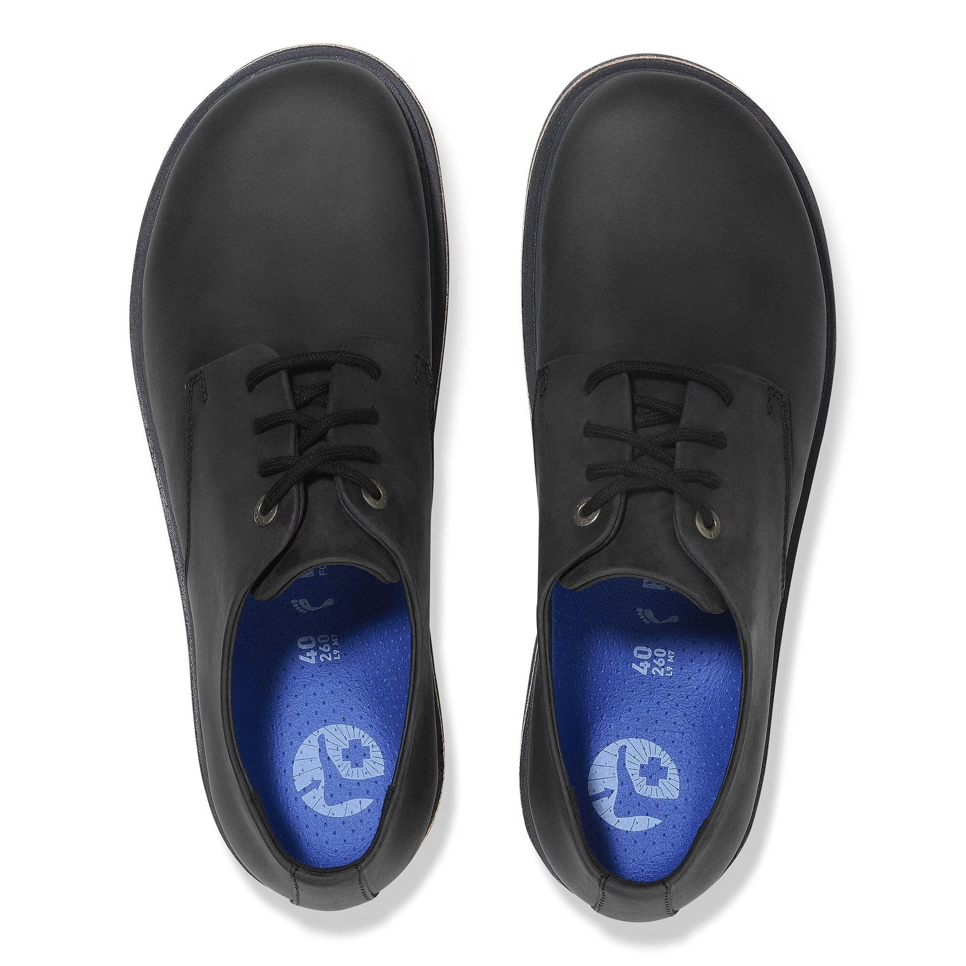 Birkenstock Men Highwood Lace Low Oiled Leather Black 1028173