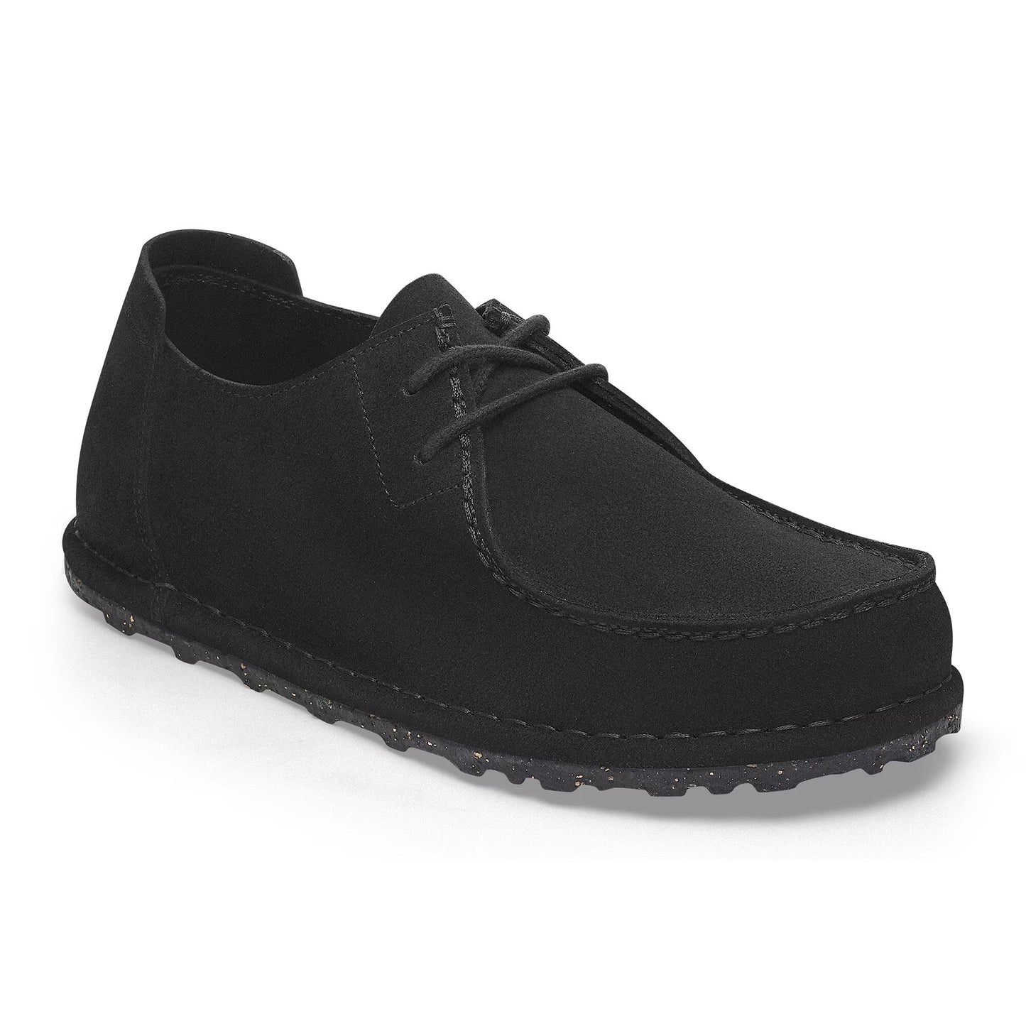 Birkenstock Utti Lace Suede Leather Black 1028597