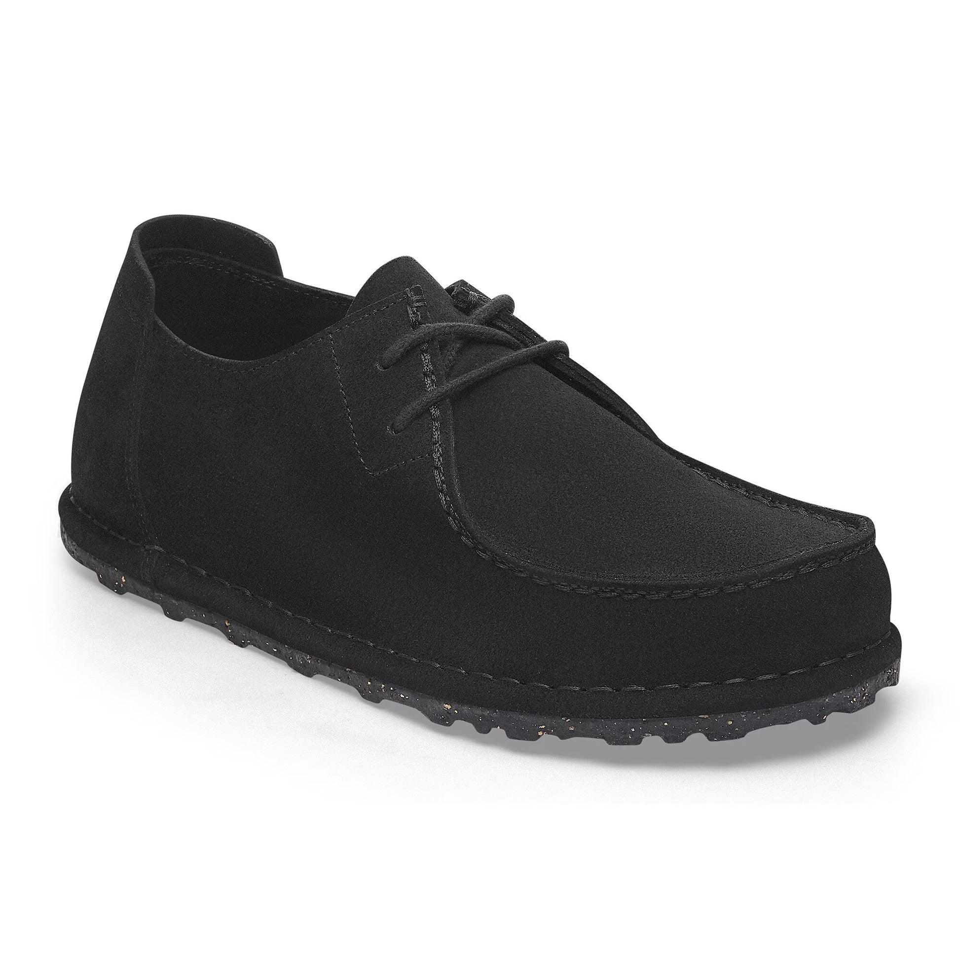 Birkenstock Utti Lace Suede Leather Black 1028597