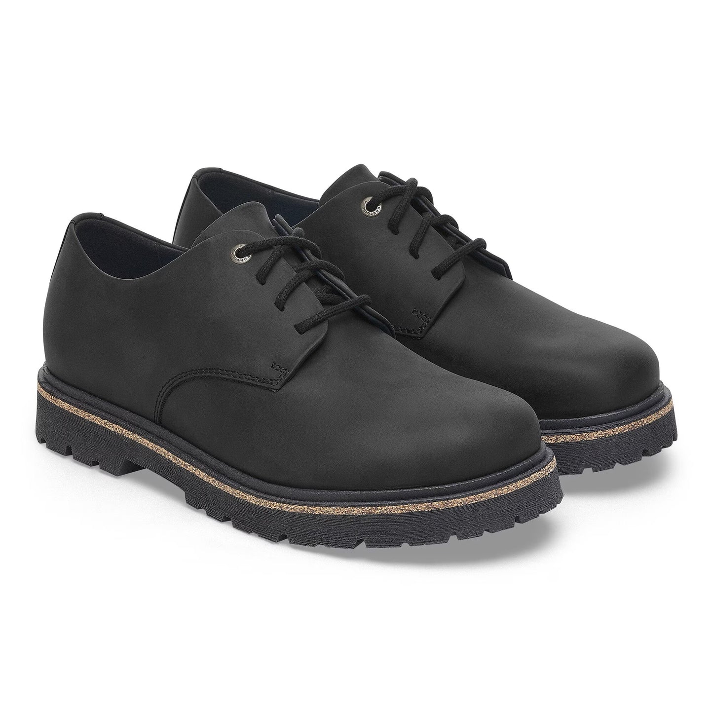 Birkenstock Men Highwood Lace Low Oiled Leather Black 1028173
