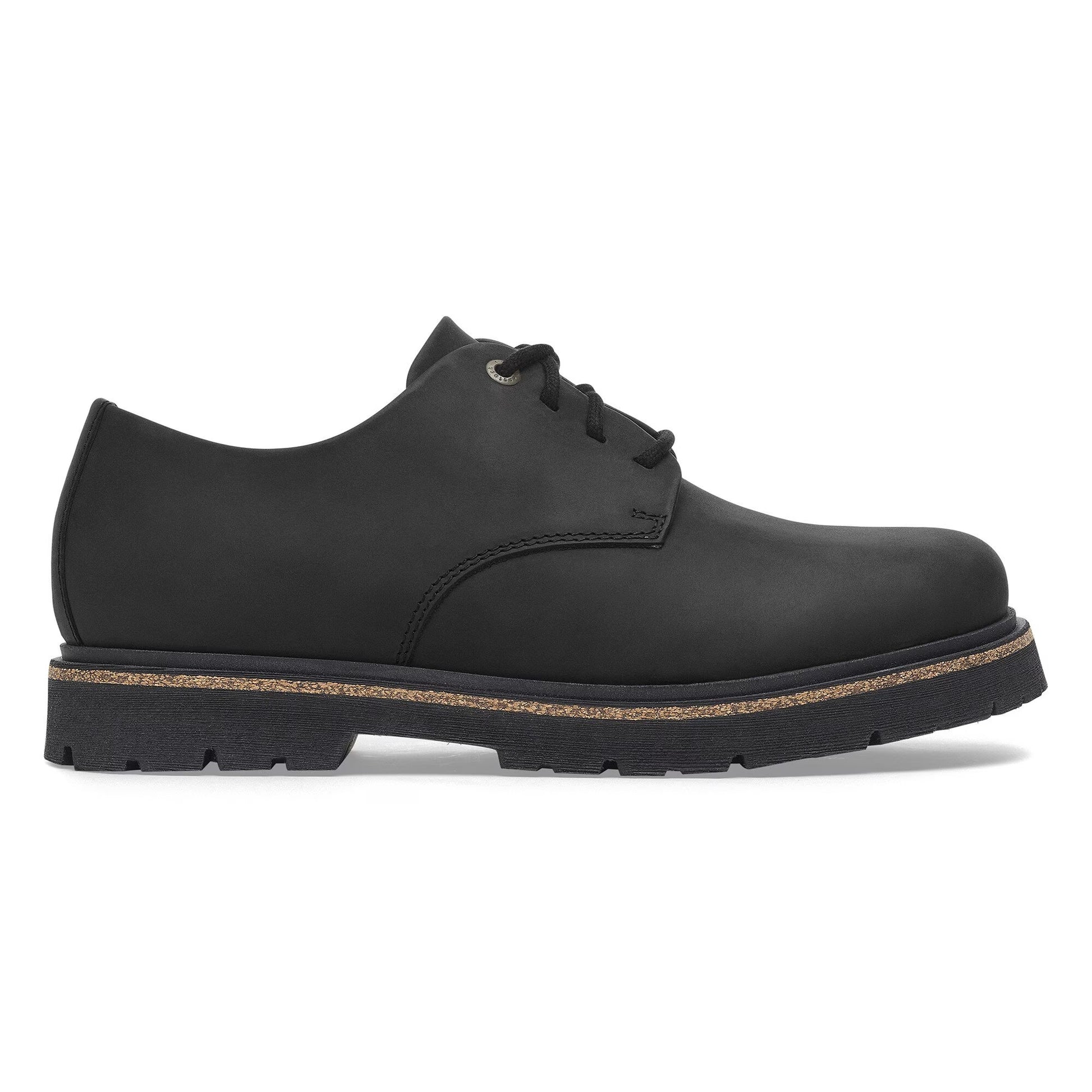 Birkenstock Men Highwood Lace Low Oiled Leather Black 1028173