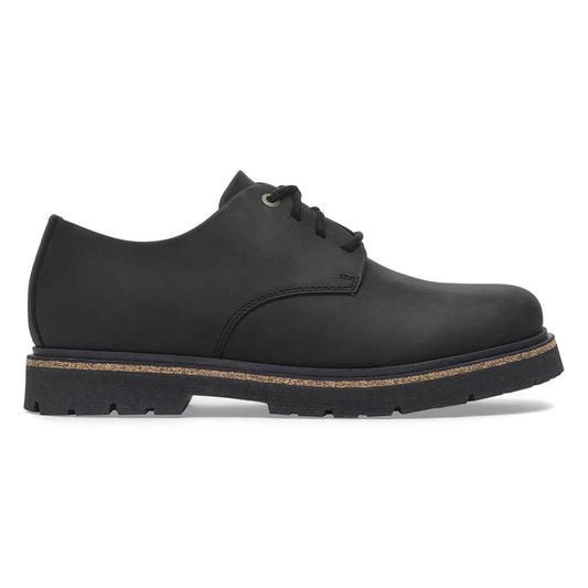Birkenstock Men Highwood Lace Low Oiled Leather Black 1028173