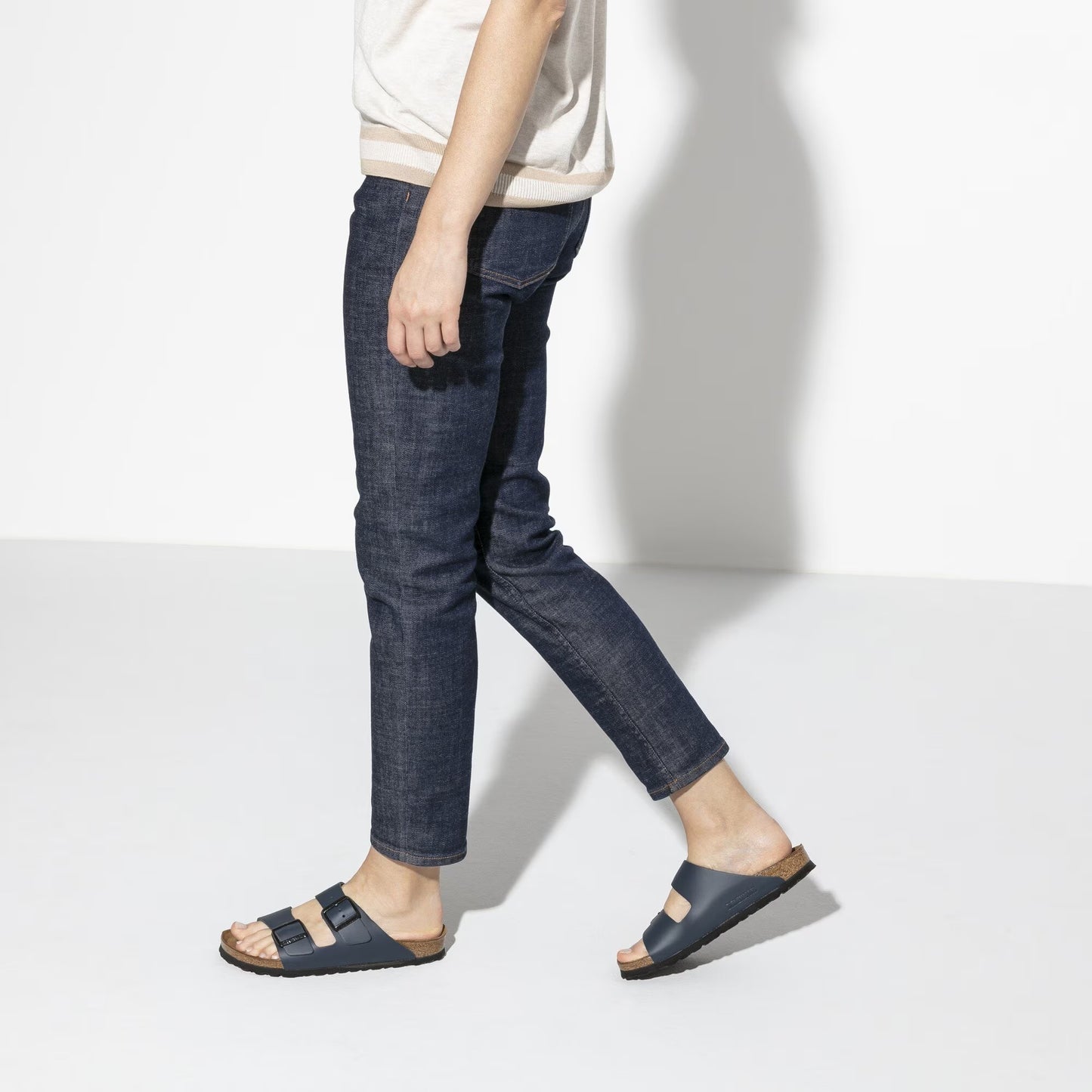 Birkenstock Arizona Natural Leather Blue 51151