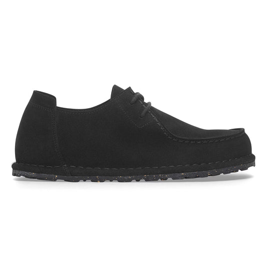 Birkenstock Utti Lace Suede Leather Black 1028597