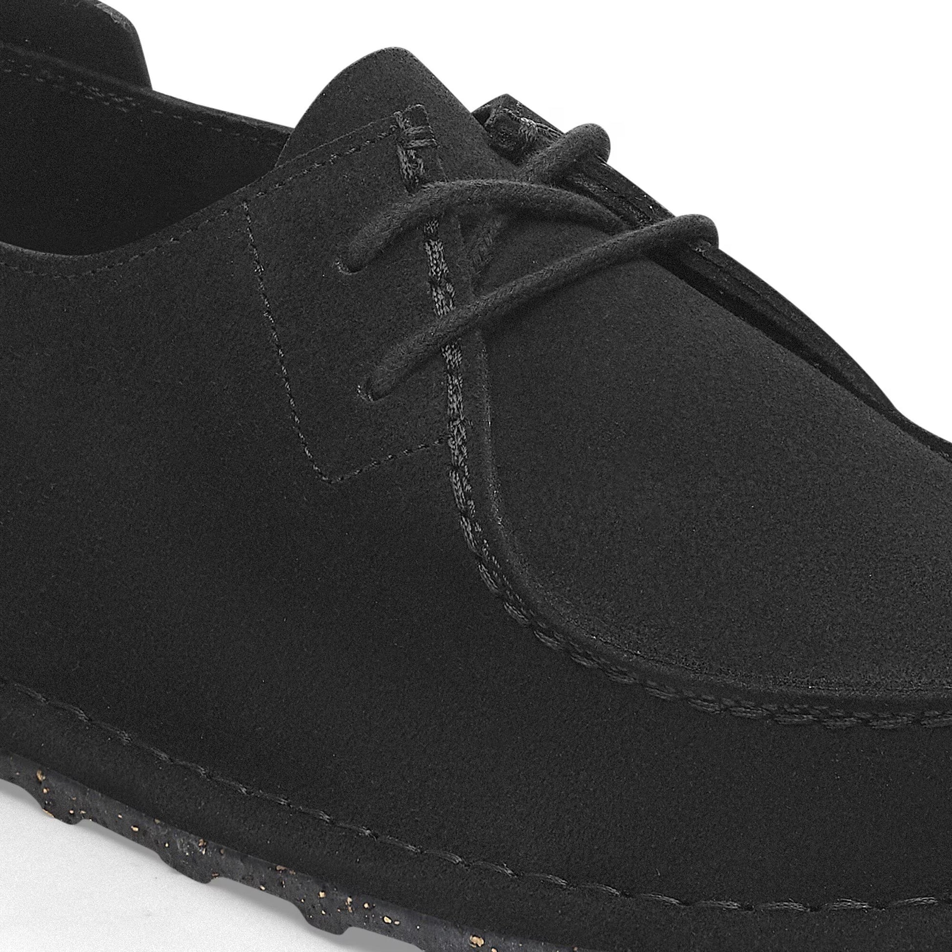 Birkenstock Utti Lace Suede Leather Black 1028597