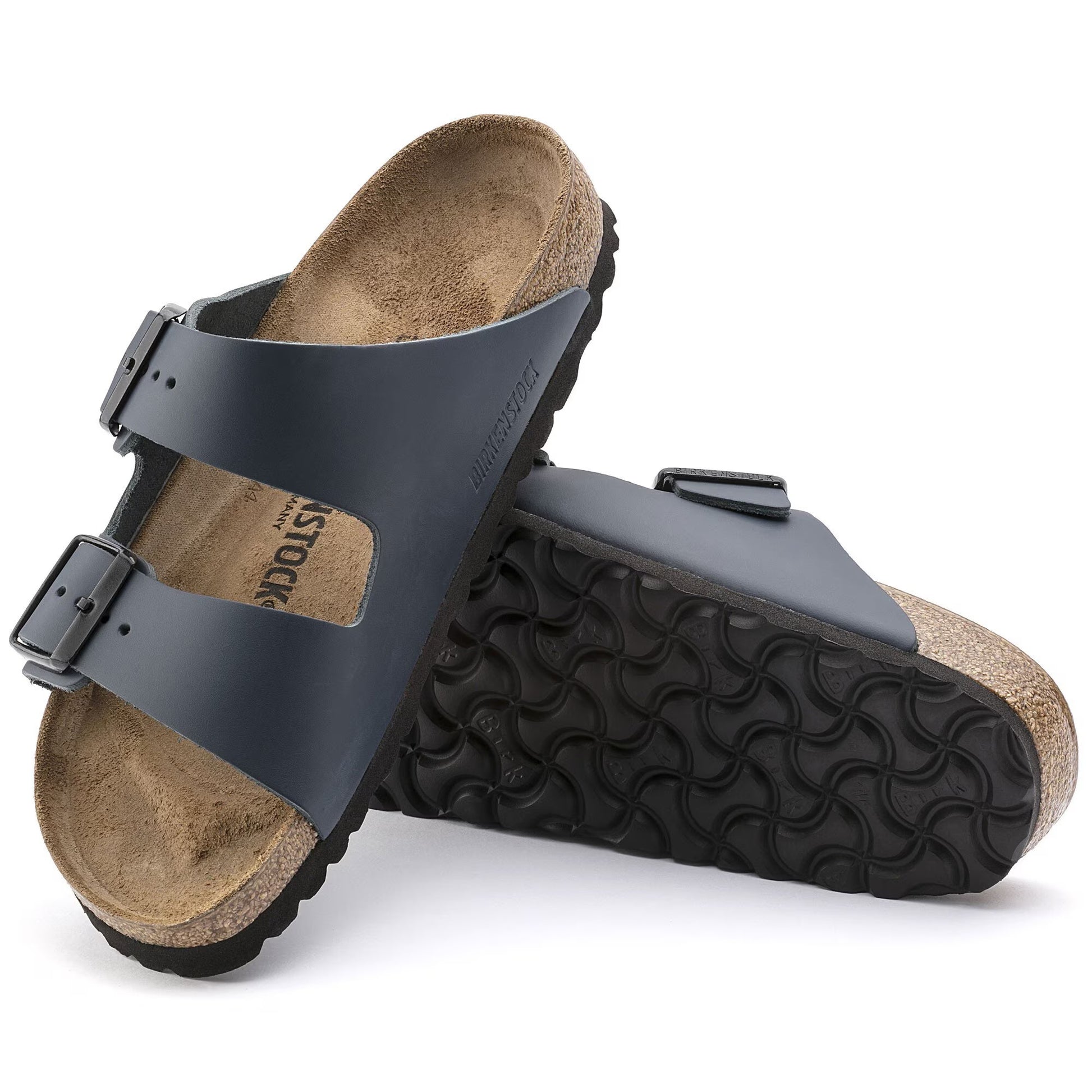 Birkenstock Arizona Natural Leather Blue 51151