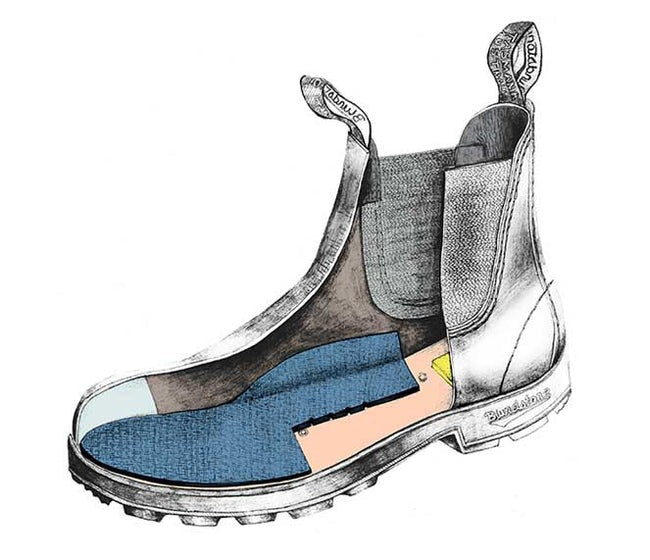 Blundstone 1924 Black/Bronze Glitter