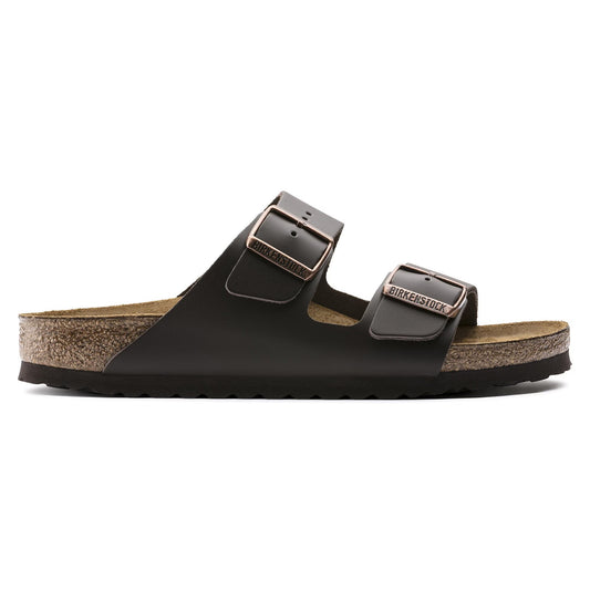 Birkenstock Arizona Natural Leather Dark Brown 51101
