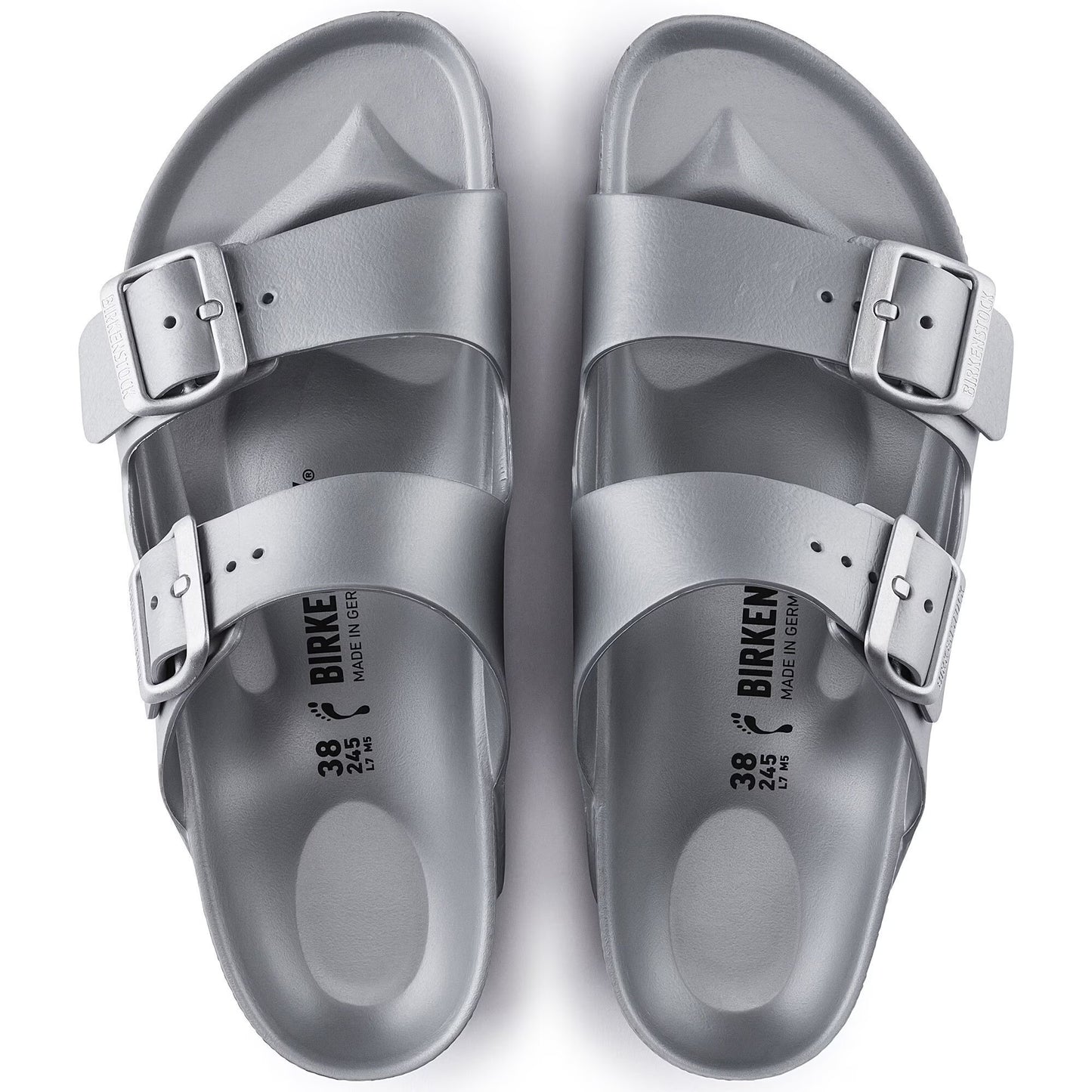 Birkenstock Arizona Essentials EVA Metallic Silver 1003490