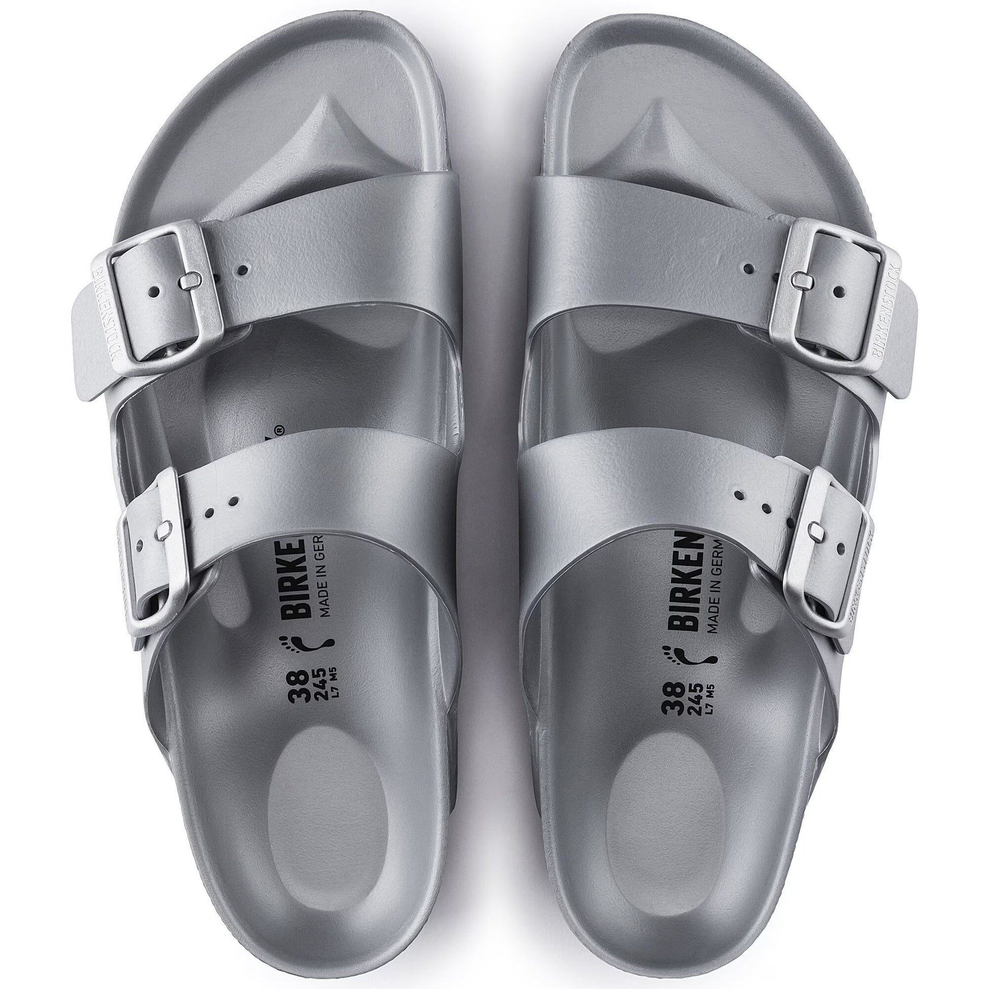 Birkenstock Arizona Essentials EVA Metallic Silver 1003490