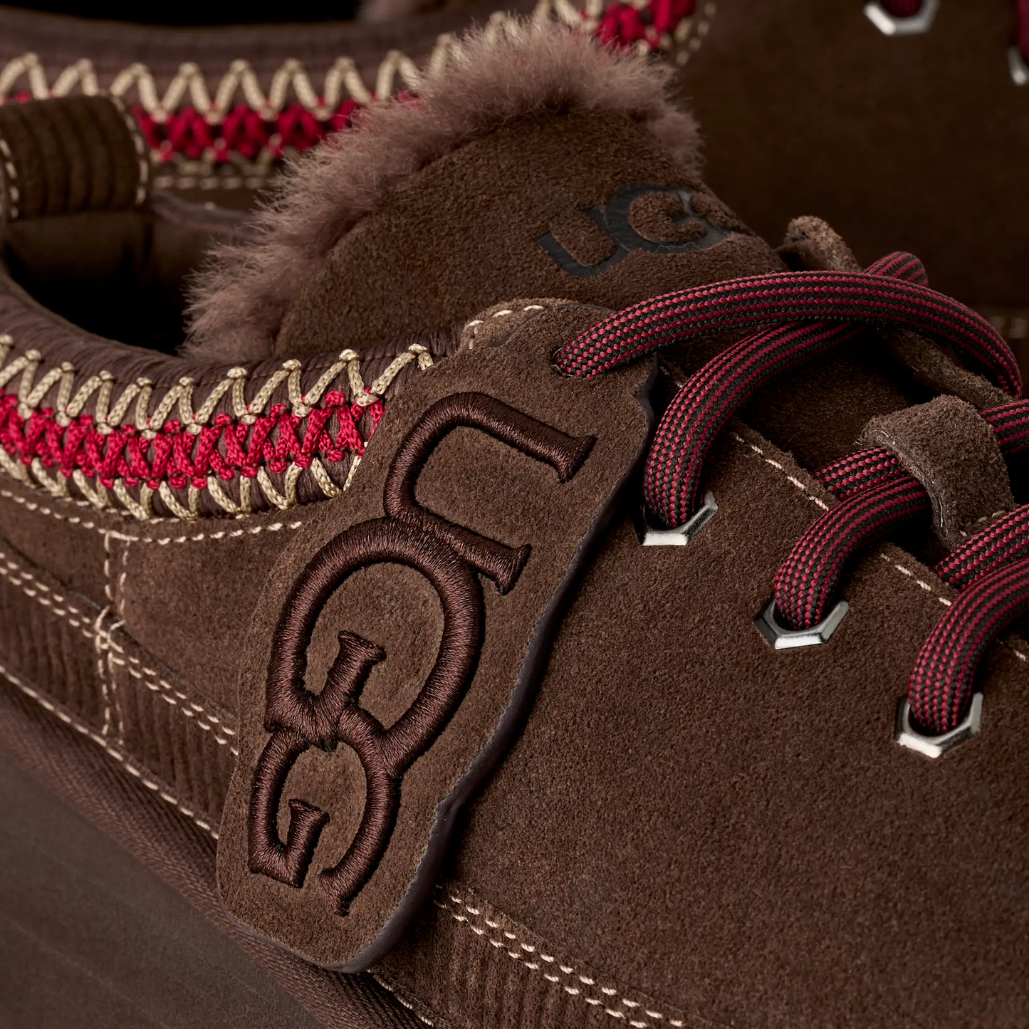 UGG W Heritage Lace-Up Slipper Burnt Cedar 1180361-BCD