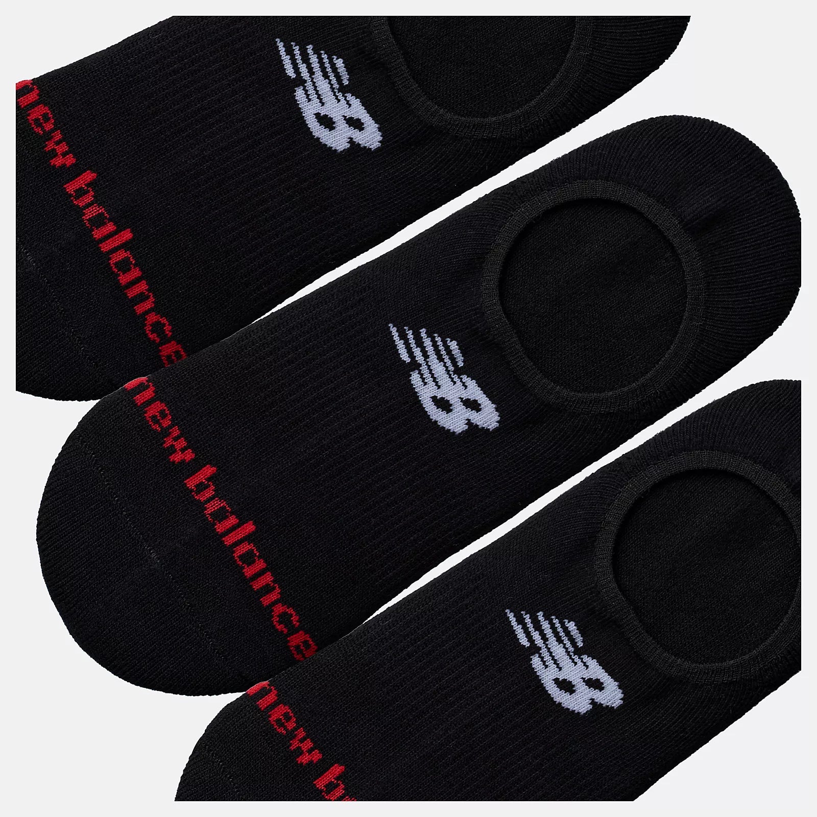 New Balance kojinės Everyday Ultra Low No Show Black LAS51313 BK 3 Pairs