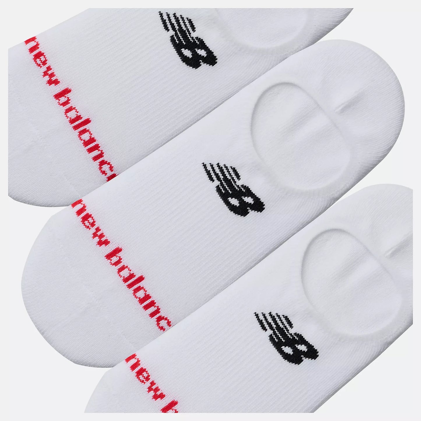 New Balance kojinės Everyday Ultra Low No Show White LAS51313 WT 3 Pairs