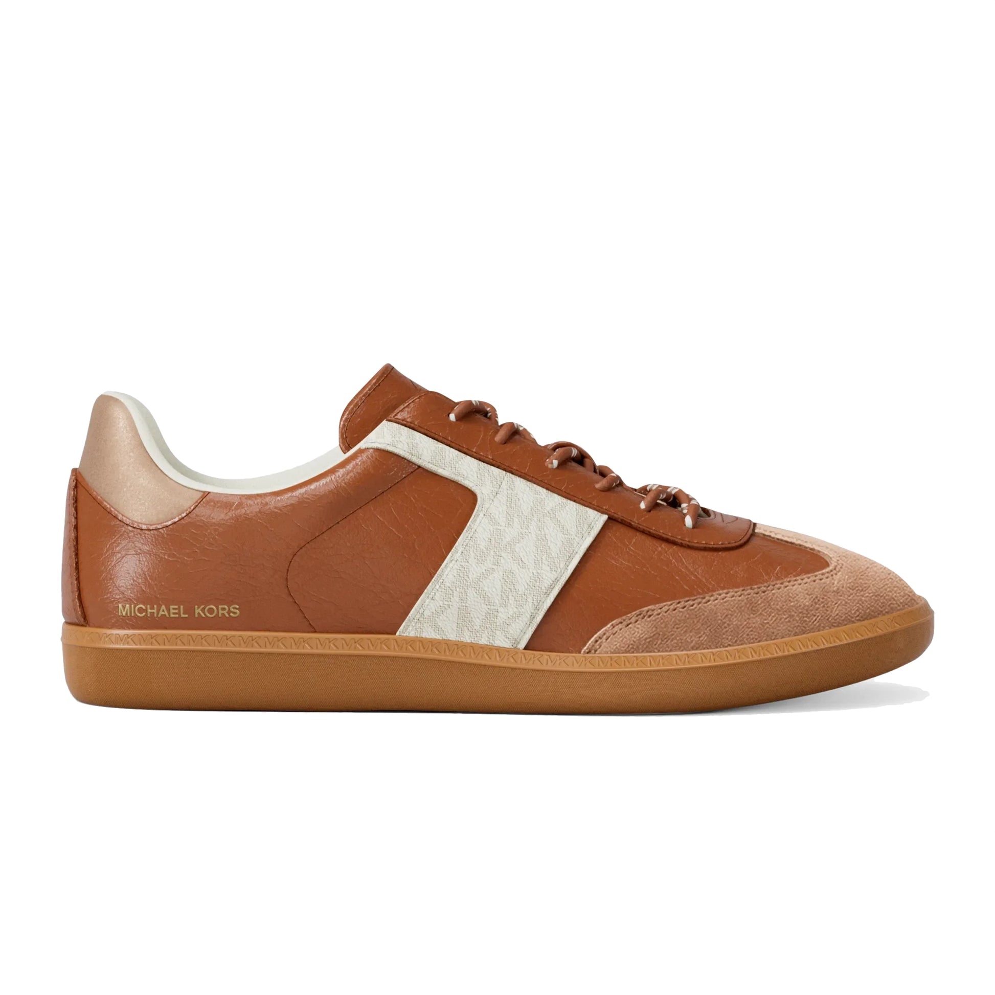 Michael Kors Jovie Lace Up Sneaker Luggage 43T6JVFS2L