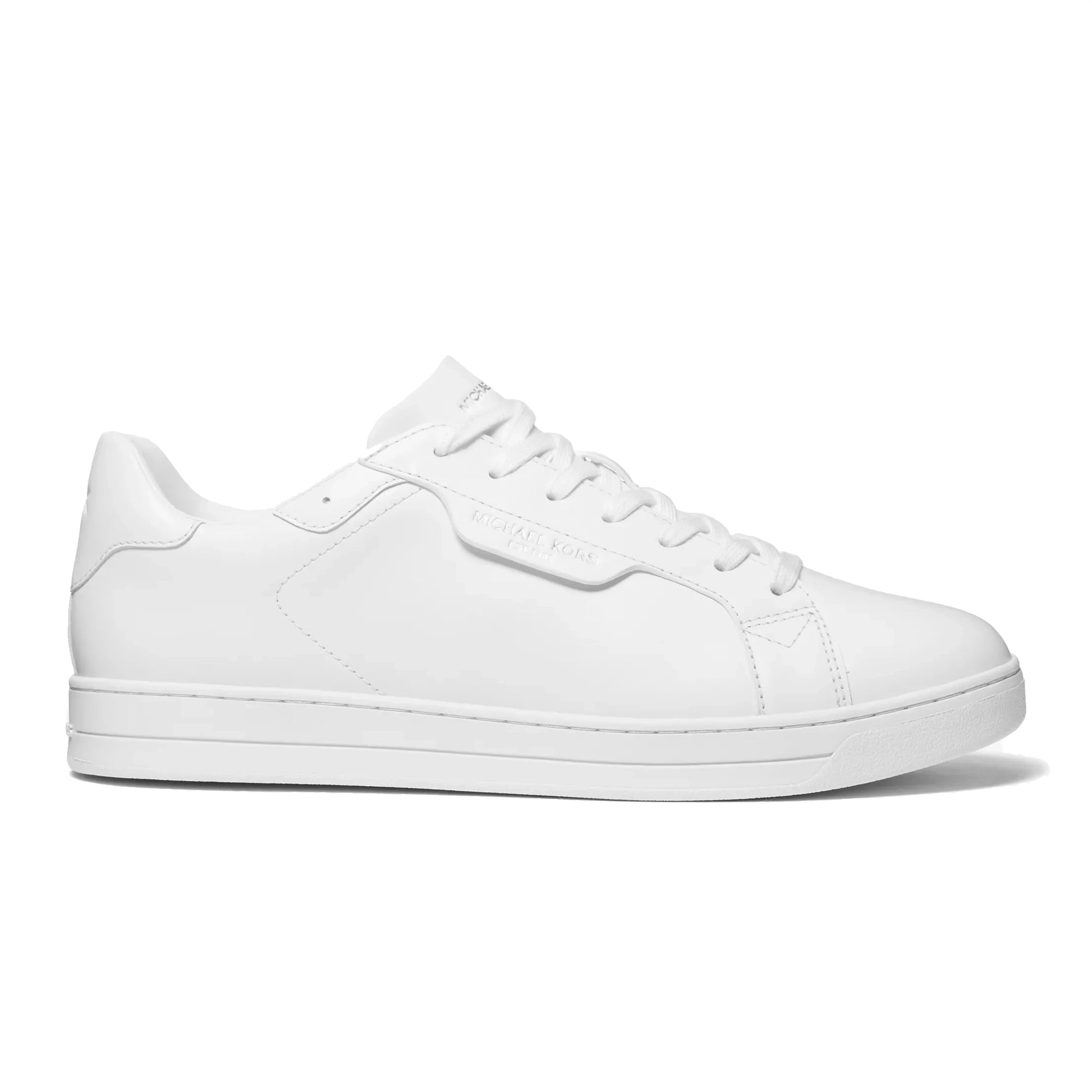 Michael Kors Keating Leather Sneaker Optic White 42S4KEFS1L
