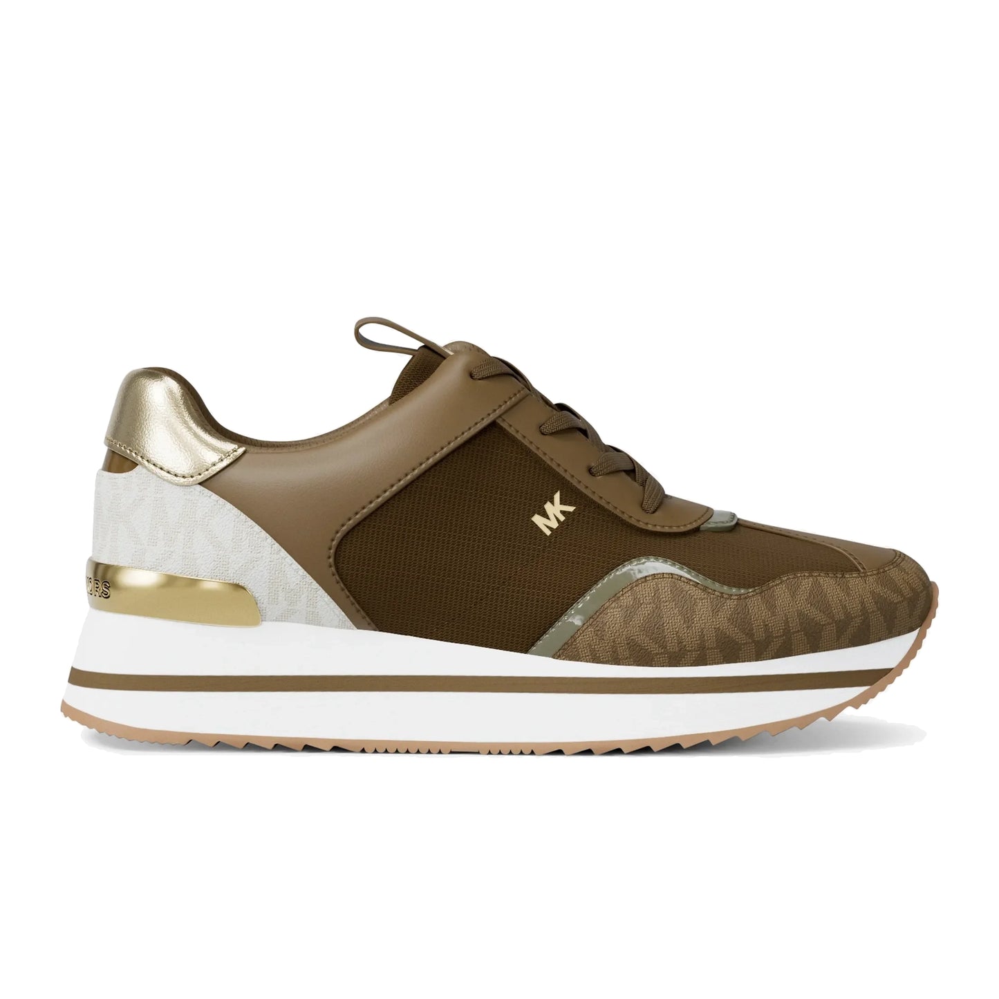 Michael Kors Raina Platform Trainer Loden 43T6RNFS1D