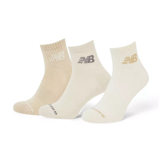 New Balance kojinės Everyday Ankle Beige/Brown LAS51303 AS2 3 Pairs