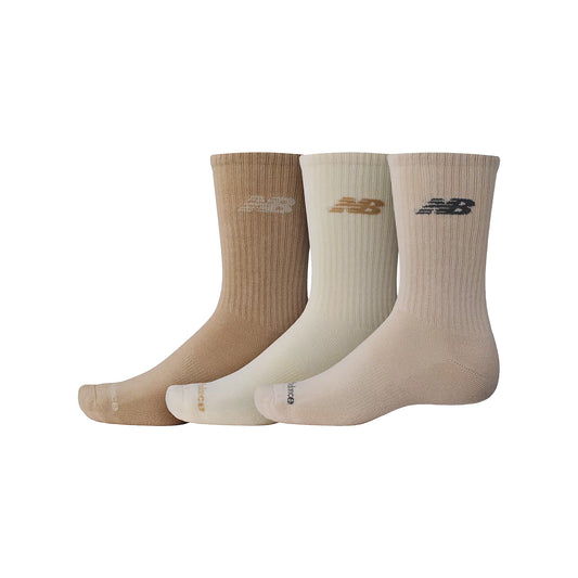 New Balance kojinės Everyday Crew Beige/Brown LAS51293 AS1 3 Pairs