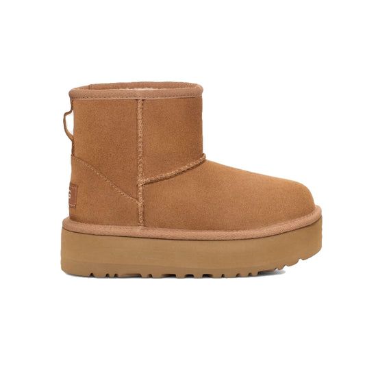 UGG K Classic Mini Platform Chestnut 1143700-CHE