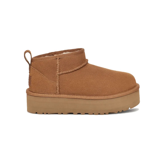 UGG K Classic Ultra Mini Platform Chestnut 1157791-CHE