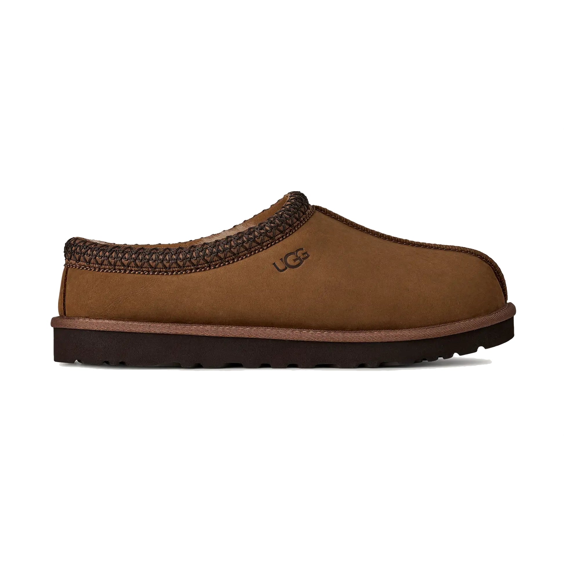 UGG M Tasman II Nubuck Slipper Dark Chestnut 1175070-DKC