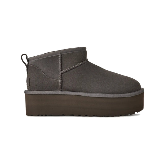 UGG W Classic Ultra Mini Platform Charcoal 1135092-CHR