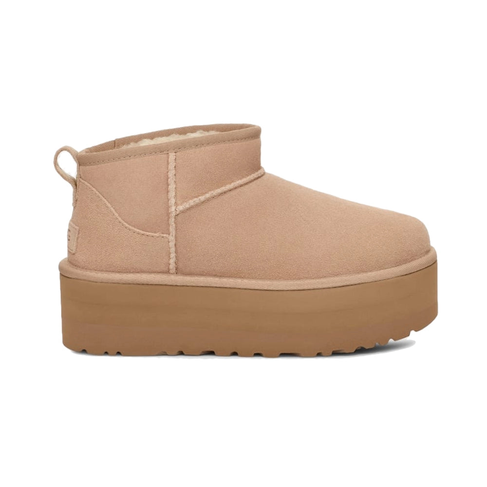 UGG W Classic Ultra Mini Platform Sand 1135092-SAN