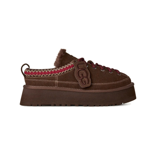 UGG W Heritage Lace-Up Slipper Burnt Cedar 1180361-BCD