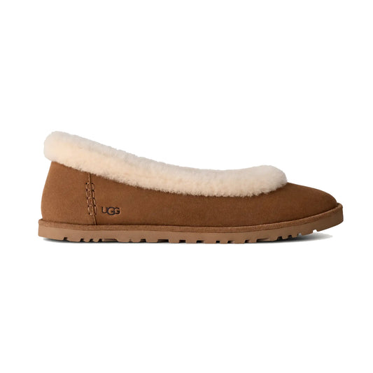 UGG W Zora Ballet Flat Chestnut 1178111-CHE