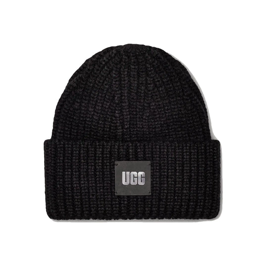 UGG Women's Chunky Rib Beanie 20061 Black kepurė