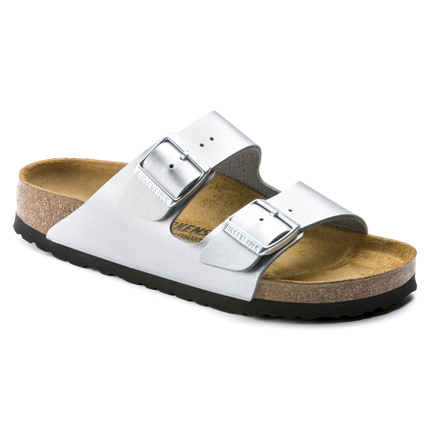 Birkenstock Arizona Birko-Flor Silver 1012283