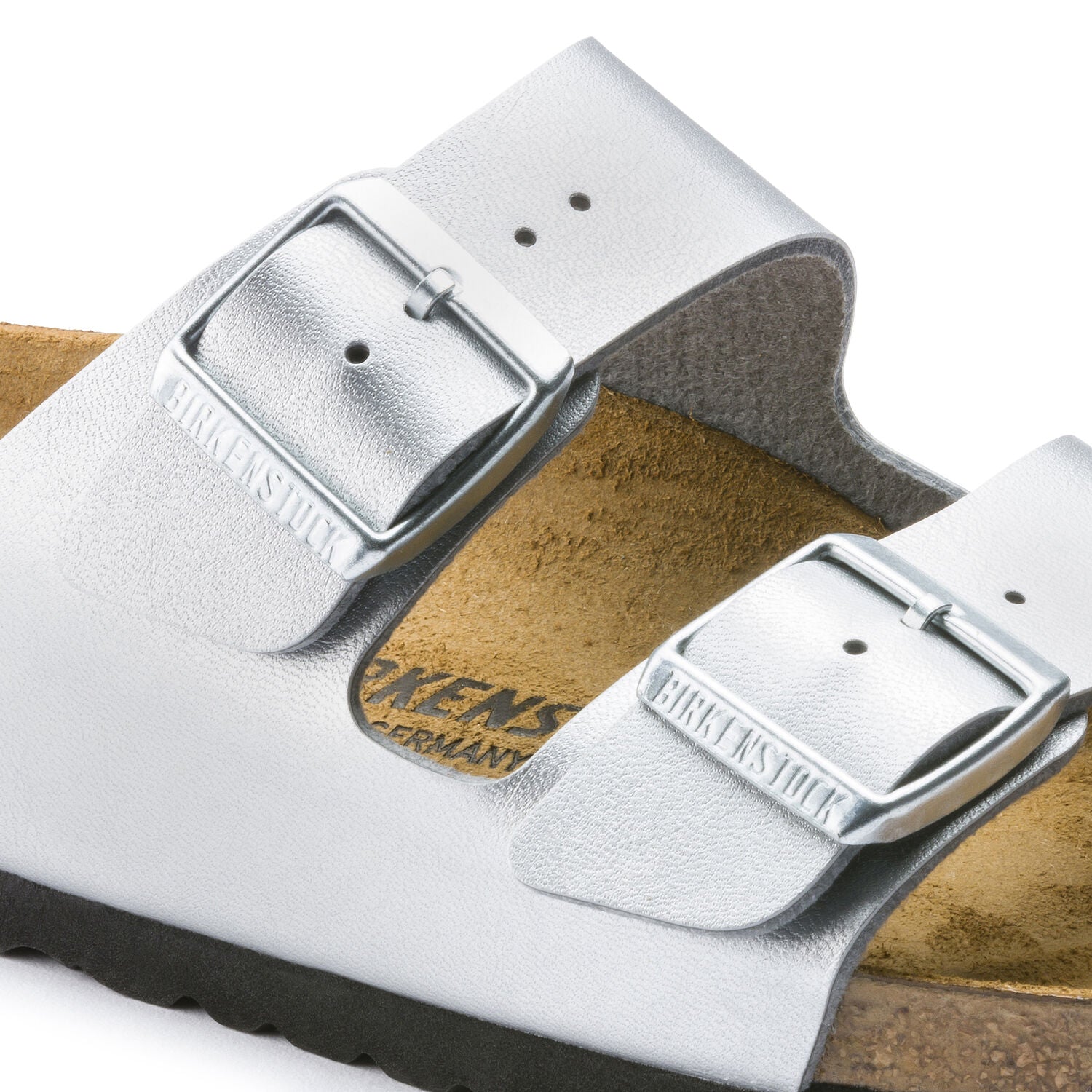 Birkenstock Arizona Birko-Flor Silver 1012283