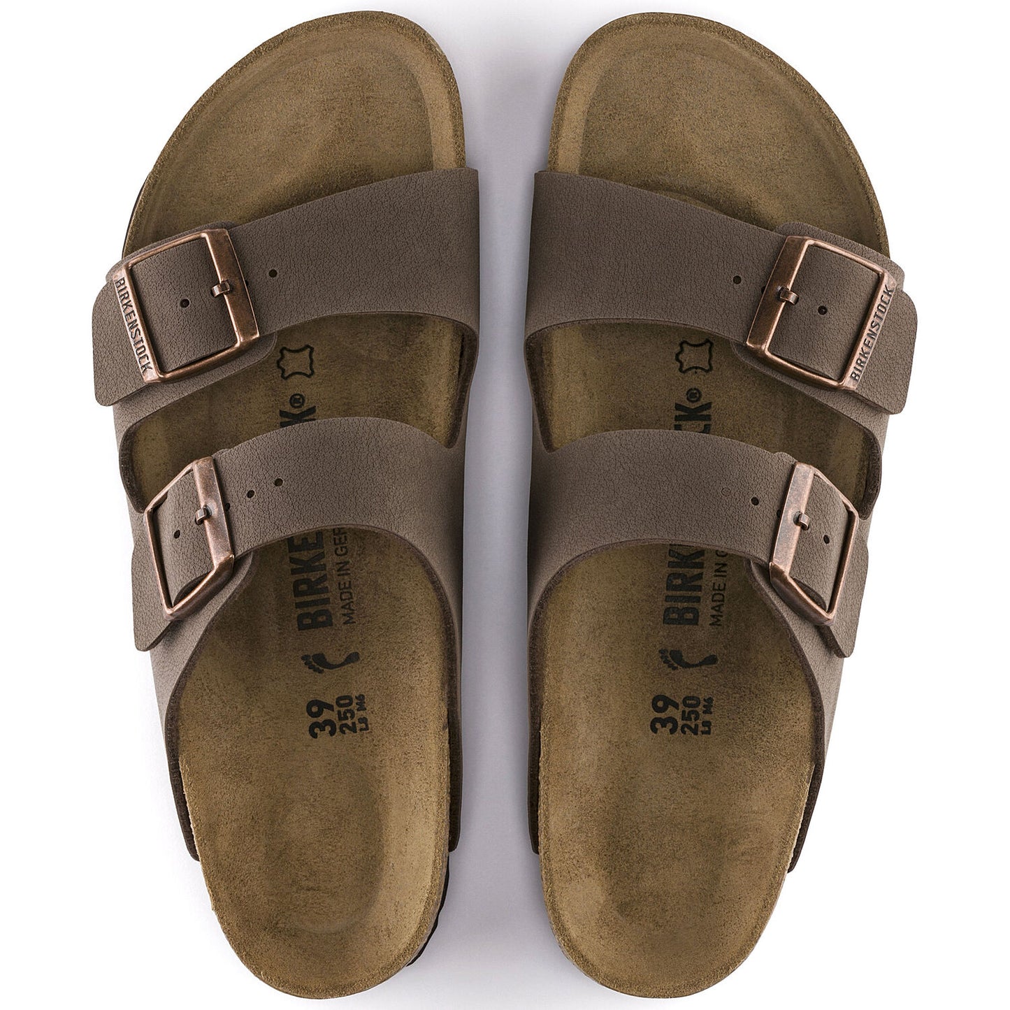 Birkenstock Arizona Birko-Flor Nubuck Mocha 151183