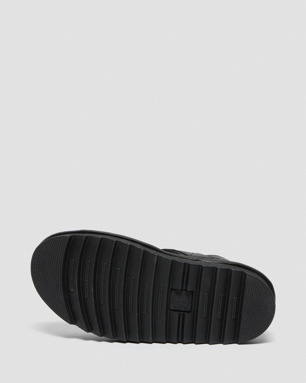Dr. Martens Voss Black Hydro Leather Sandals 23802001