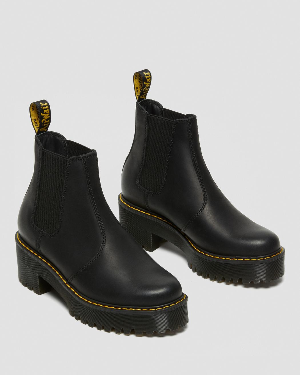 Dr. Martens Rometty Black Burnished Wyoming 23917001