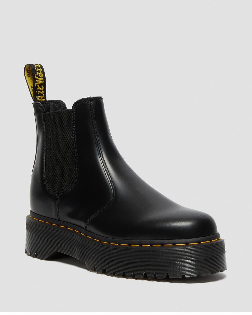 Dr. Martens 2976 Quad Black Polished Smooth 24687001